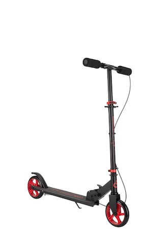 Cool Wheels 8 + Yaş Frenli Scooter / Siyah-kırmızı