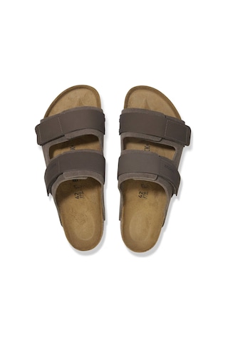 Birkenstock Ujı Nubuck Suede Terlik 1029200 1029200 Kah Kahverengi