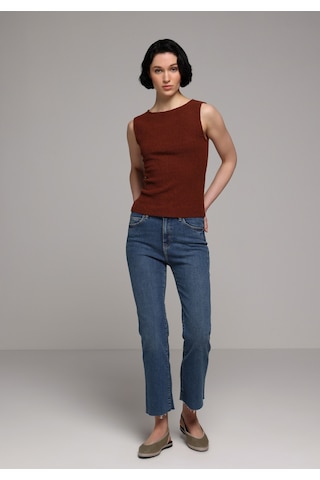 Colin's Colins Slim Fit Kolsuz Kadın Kahverengi Atlet Cl1078620 Q1.v2 Cor Cinnamon