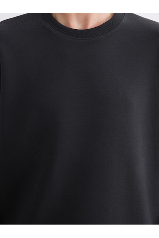 Lcw Vision Antrasit Regular Fit Bisiklet Yaka Erkek Sweatshirt