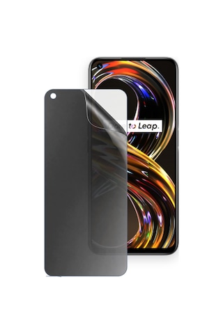 Realme 8i Uyumlu Ön Yüzey Hayalet Privacy Hidrojel Ekran Koruyucu