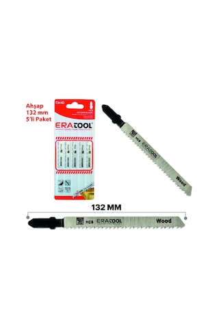 Eratool T344D ERA51835 Ahşap Dekupaj Testeresi Bıçağı 5'li