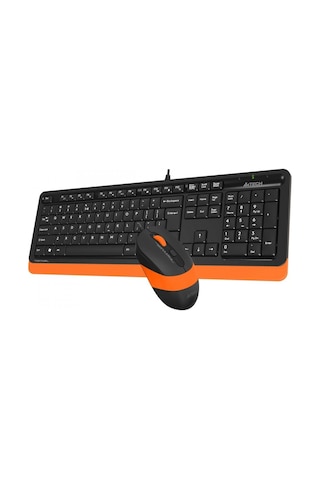 A4 TECH F1010 KABLOLU USB STANDART TURUNCU Q KLAVYE+MOUSE