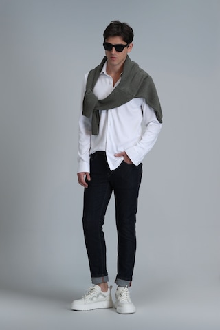Lufian Jack Smart Jean Erkek Pantolon Slim Fit Mavi Mavi 111200150100300 Mavi