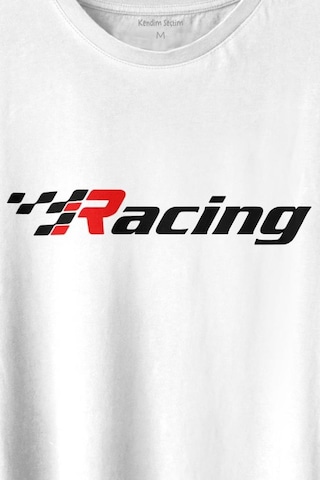 Racing Formula 1 Araba Yarışı Motor Drag Baskılı Tişört Unisex T-shirt 001