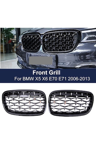 Bmw X5 E70 Ön Panjur Böbrek Diamond Model Oem