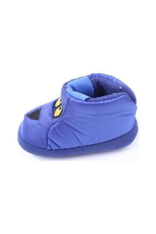 Dr Terlik 689 Erkek Çocuk Lacivert Emoji Desenli Ev-Halı Ayakkabı