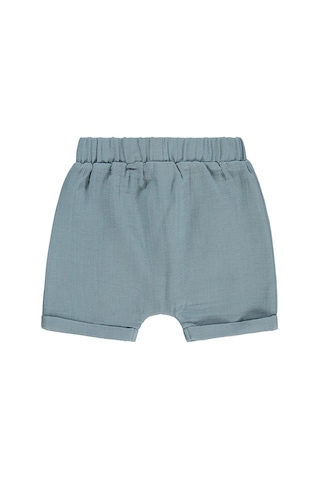 Civil Baby Müslin 6-18 Ay Şort - Mavi 9-12 Ay Soft İndigo