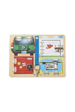 Melissa And Doug Ahşap Kilit Ve Çilingir Tahtası