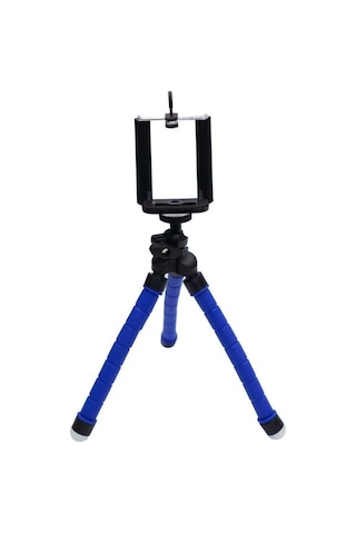 Kingma Esnek Ahtapod Tripod Telefon Tutucu Siyah