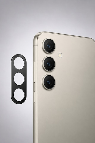 Samsung S24 Uyumlu Arka Kamera Koruyucu+ Full Ekran Koruyucu Si Yah