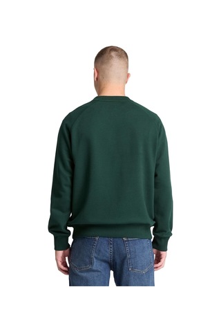 Bc0yhbaea11-r Timberland Exeter Rıver Lb Crew Sweatshirt Erkek Sweatshirt Yeşil Bc0yhbaea11-r