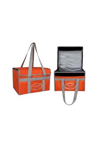 Termbag Katlanabilir 36 Litre Termal Termos Çanta Turuncu