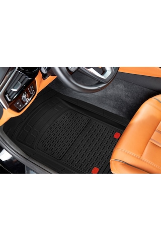 Teamcar Renault Clio 4 2012-2019 4d Havuzlu Universal Yumuşak Paspas Spark Siyah