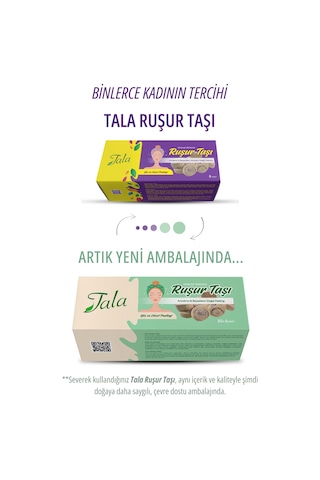 Tala Ruşur Taşı Beyazlatıcı Ölü Derilerden Arındırıcı Yüz Ve Vücut Peelingi 6 Adet İran Hamam Taşı