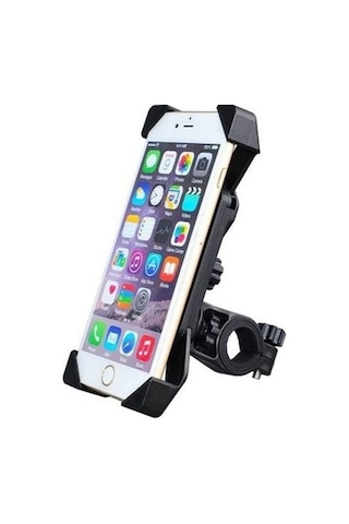 Case 4u Bisiklet Ve Motorsiklet Universal Telefon Tutucu tüm Mod Siyah