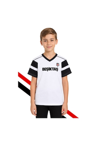 Beşiktaş Çocuk T-shırt Lazer Kutu Beyaz Lzr