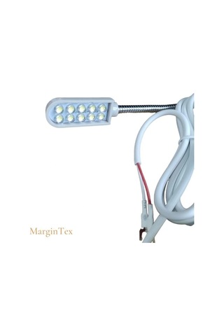 Spiral Dikiş Makinası Lambası Mıknatıslı 10 Ledli