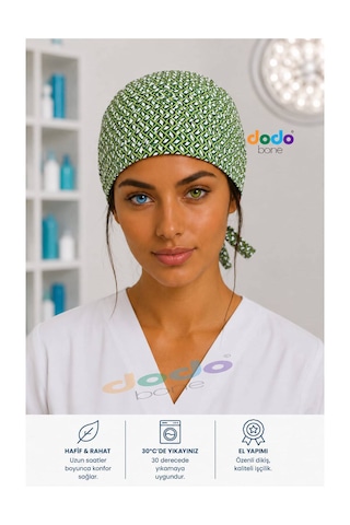 Yeşil Cerrahi Bone , Medikal Saç Bonesi , Doktorlar , Diş Hekimleri , Hemşireler , İçin 4808 Yeşil