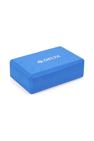 Delta Yoga Blok Yoga Köpüğü Eva Yoga Bloğu Yoga Block-Mavi