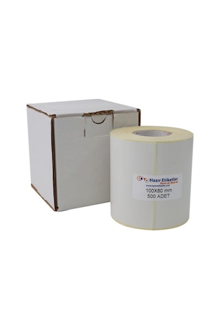 Eko Termal Rulo Etiket 100mm X 80mm 500 Adet