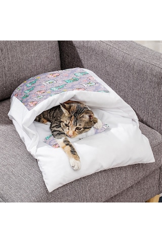 Mufunye Evcil Hayvan Kedi Köpek Uyku Yatağı Yıkanabilir Süper Sıcak C
