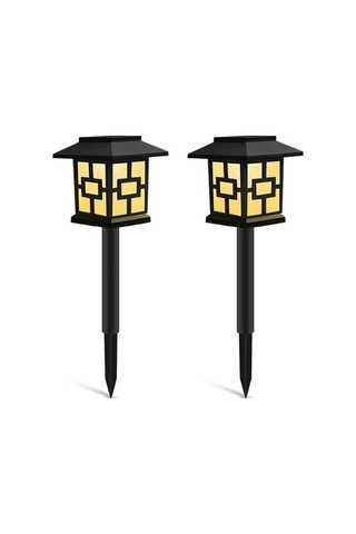 Novahub Adet Güneş Enerjili Işıklar Açık Hava Peyzaj Aydınlatması Çim Lambası Güneş Enerjili Işık Yol Bahçe Veranda Bahçe Dekorasyonu İçin