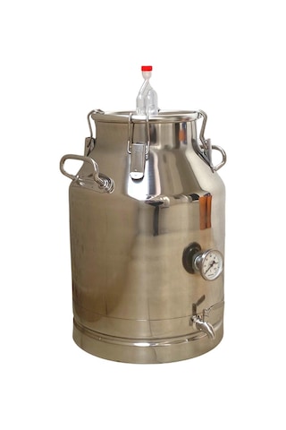 30Lt Paslanmaz Fermenter (Fermantasyon Kazanı)