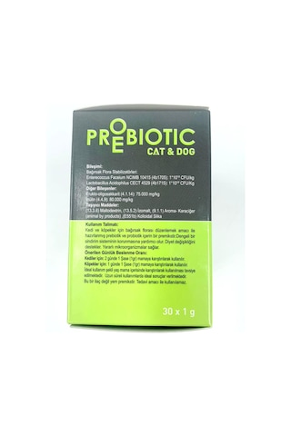 Köpekler İçin Nanbell Prebiyotik + Probiyotik 30x1gr