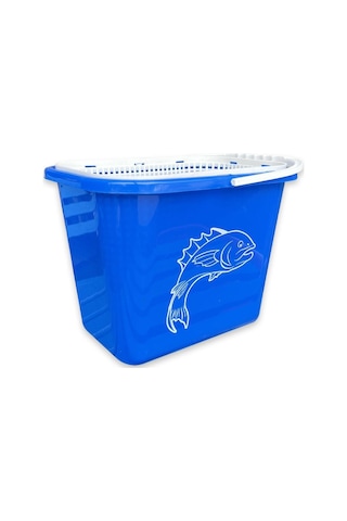 Fishack Süzgeçli Balıkçı Kovası 15 Lt Mavi Kod 179