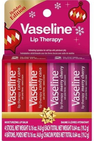 Vaseline Lip Therapy Holiday Edition Nemlendirici Dudak Bakım Stick Seti 4x4.8gr