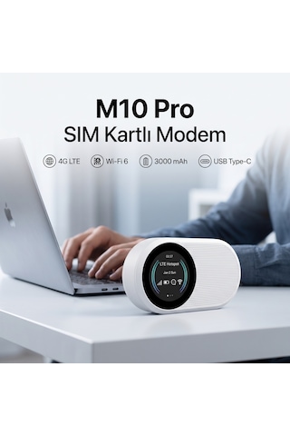 Sım Kartlı Modem - M10 Pro