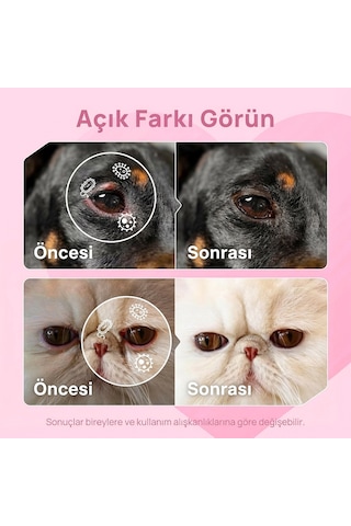Dr. Nature's Eye Care Kedi Köpekler İçin Göz Bakım Solüsyonu 50 ML