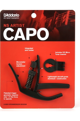 Planet Waves Pw-Cp-10 Ns Artist Capo Elektro ve Akustik Gitar Kap