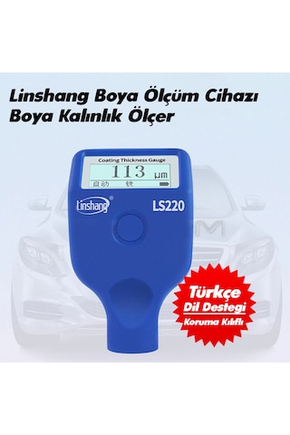 Dorf Oto Boya Ölçüm Cihazı Boya Kalınlık Ölçer TR Dil Desteği