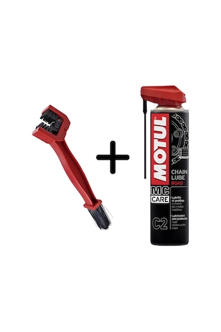 Motul C2 400 ML + Zincir Temizleme Fırçası Motul C2 400 ML + Zincir Temizleme Fırçası