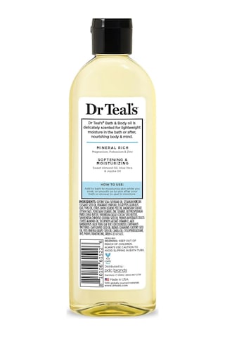 Dr.teals Mineral Destekli Nemlendirici Banyo Ve Vücut Yağı 260ml