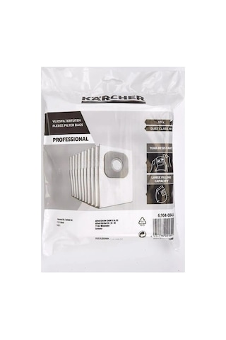 Karchert7,t8,t9 Elektrikli Süpürge Toz Torbası 10'lu 6.904-084.0