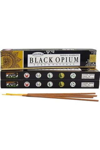 Deepika Black Opium Aromalı Masala Çubuk Tütsü