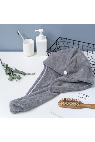 Reedark Hızlı Kuruyan Mikrofiber Saç Havlusu - Saç Kurutma Ve Bakımı İçin Pratik Şapka Diğer