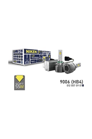Niken 9006-hb4 Led Xenon Nova Soft Serisi 55w/9000lm/6500k