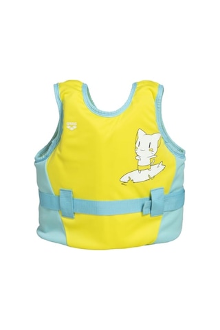 Arena Unisex - Bebek Çocuk Yüzdürme Yeleği Friends, Sarı, 4-6 Yaş Açık Mavi