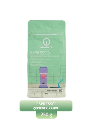 Espresso Kahve 250g Çekirdek Kahve Taze Kavrulmuş Çekirdek