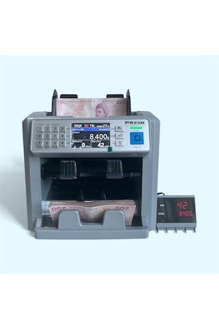 Gofix Ps220 Karışık Para Sayma Makinesi 120 Ülke Destekli