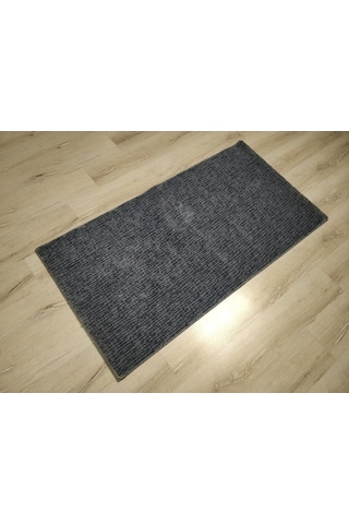Eko Halı Lotto Lt01 D.Gri Sade Desenli Halı 80X150 Cm