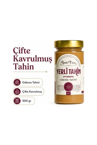 Çifte Kavrulmuş Yerli Tahin 500 Gr - Gökova Susamından Yoğun Lezzet - 841872357