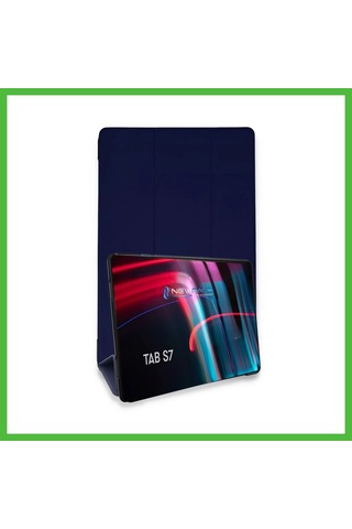 Vaveni Samsung Uyumlu Galaxy T870 Tab S7 11 Kılıf Tablet Smart Kılıf - Lacivert Arz