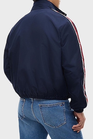 Tommy Jeans Logolu Regular Fit Dik Yaka Ceket Erkek Mont Dm0dm23218 C1g Lacivert