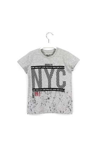 Nyc Brooklyn Baskılı Erkek Çocuk Tişörtü 6 7 8 9 10 11 14 15 Yaş