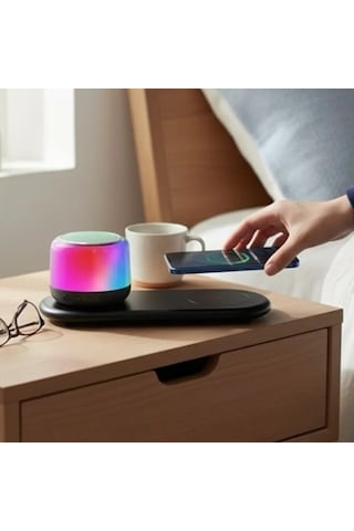 River World Bluetooth Hoparlör Standlı Kablosuz Şarj